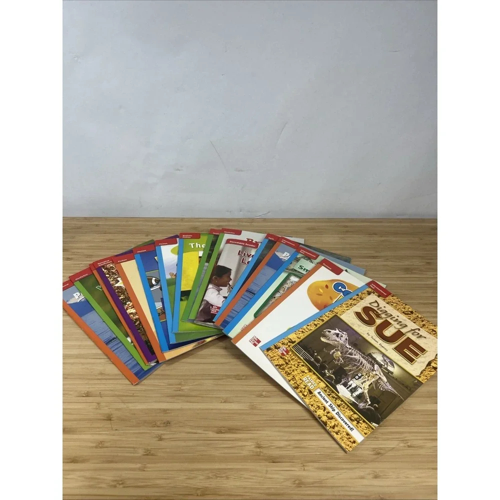 Set of 16 McGraw-Hill Read to Achieve‎ Leveled Readers Grade 2 NEW